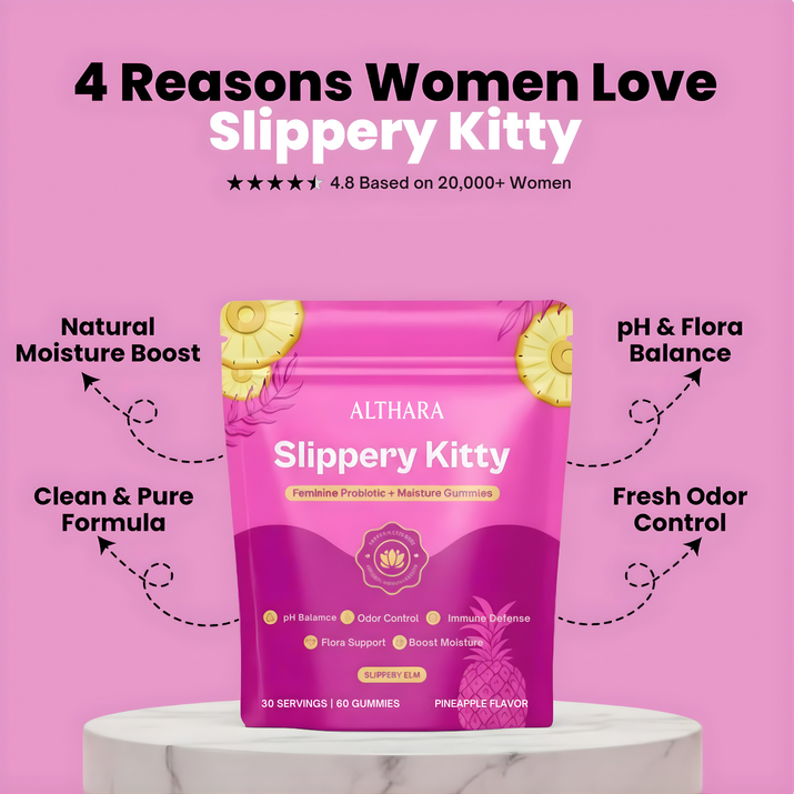 Slippery Kitty Feminine Probiotic + Moisture Gummies™