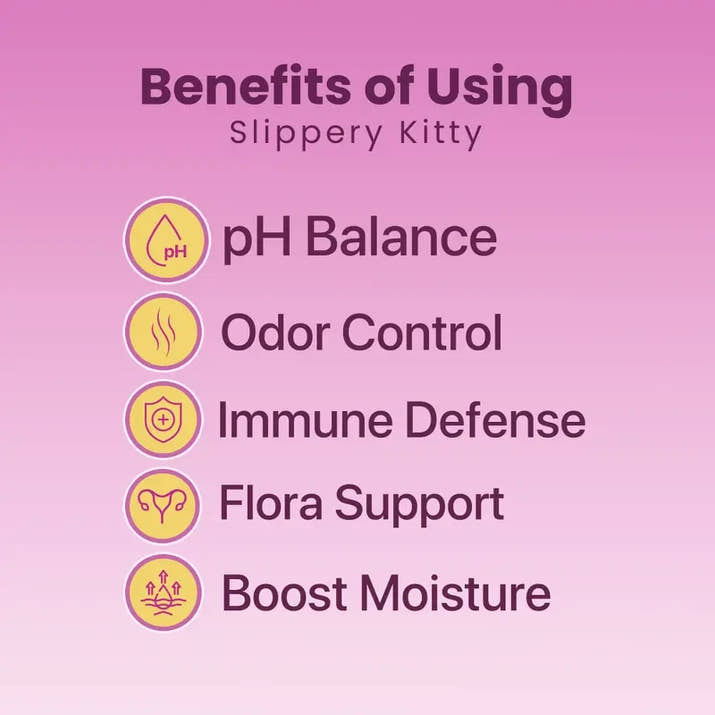 Slippery Kitty Feminine Probiotic + Moisture Gummies™