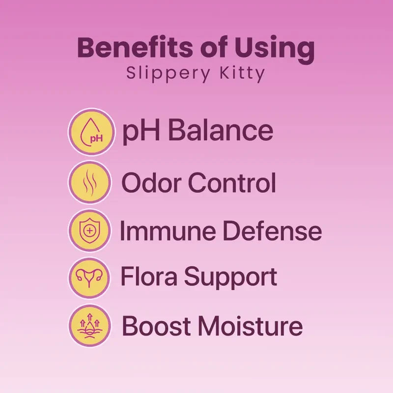 Slippery Kitty Feminine Probiotic + Moisture Gummies™